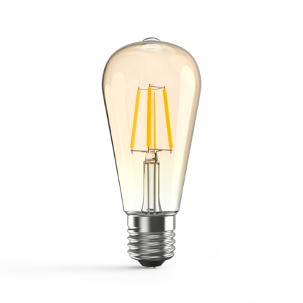 Лампа Gauss LED Filament ST64 dimmable E27 6W Golden 550lm 2400К