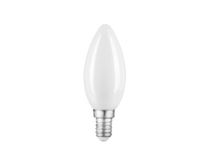 Лампа Gauss Filament Свічка 9W 590lm 3000К Е14 milky LED