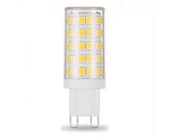 Лампа Gauss G9 AC185-265V 5,5W 550lm 4100K кераміка димована LED