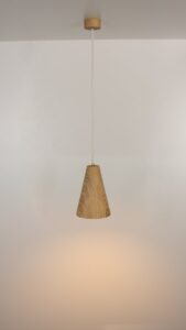 Світильник підвісний ITERNA Alta, 1xGU10, світлий ясен (LW027)