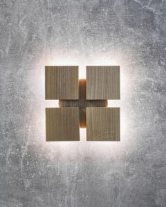 Світильник настінний ITERNA Wall A, світлий ясен (LW010)
