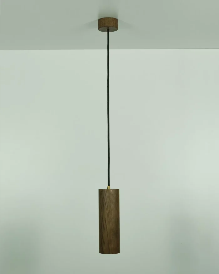 Світильник підвісний ITERNA Alta, 1xGU10, темний ясен (LW028)